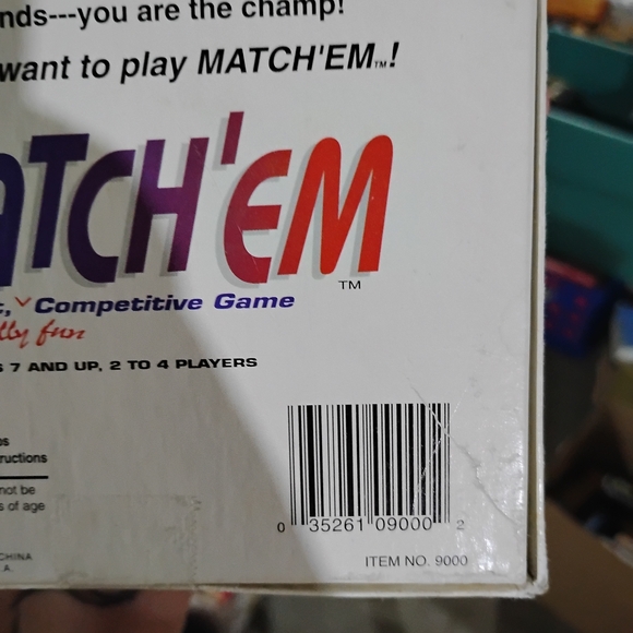 Match'Em Competitive Board Game - Multicolor - Picture 7 of 7